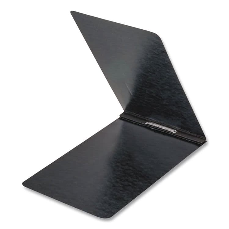 TOPS BUSINESS FORMS PressGuard Report Cover with Reinforced Top Hinge, Two-Prong Metal Fastener, 2" Capacity, 8.5 x 14, Black/Black (OXF71606) thumbnail 3