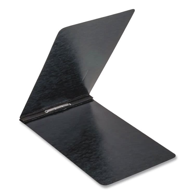 TOPS BUSINESS FORMS PressGuard Report Cover with Reinforced Top Hinge, Two-Prong Metal Fastener, 2" Capacity, 8.5 x 14, Black/Black (OXF71606) thumbnail 4
