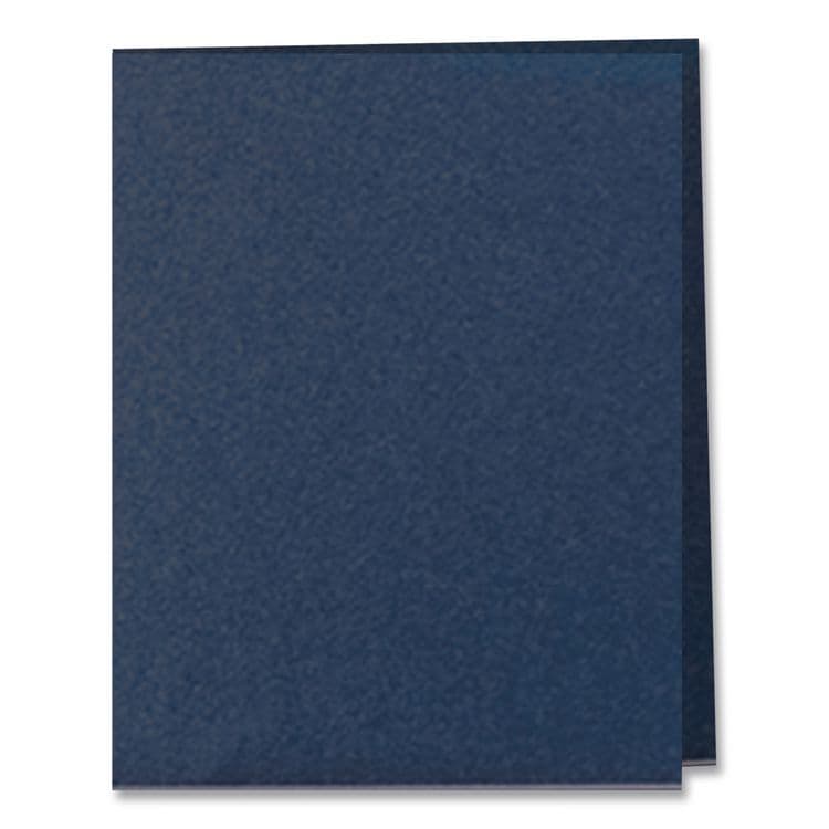 TOPS BUSINESS FORMS Twin-Pocket Folder, Accommodates (100) 11 x 8.5 Sheets, Blue, 25/Box (OXF57502) thumbnail 4