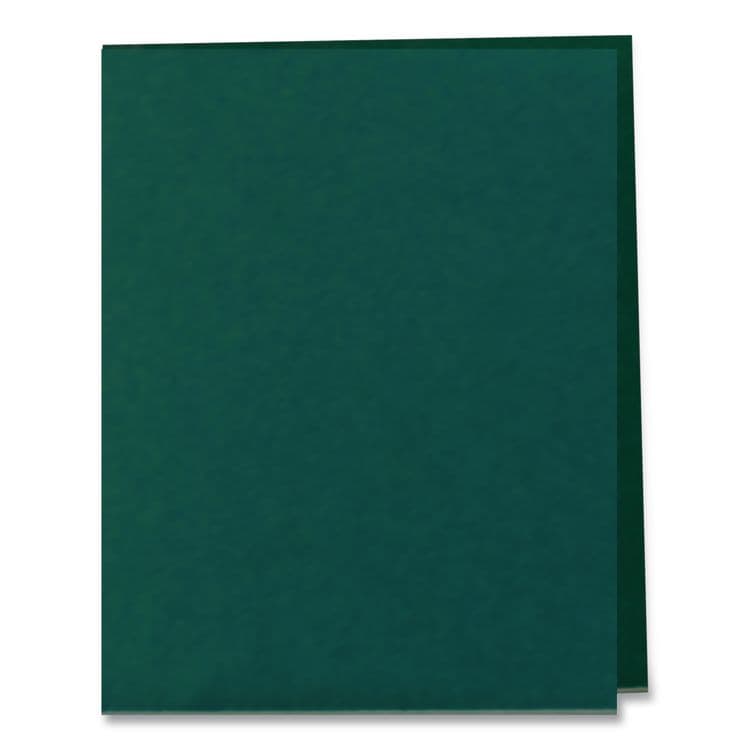 TOPS BUSINESS FORMS Twin-Pocket Folder, Accommodates (100) 11 x 8.5 Sheets, Teal, 25/Box (OXF57555) thumbnail 4