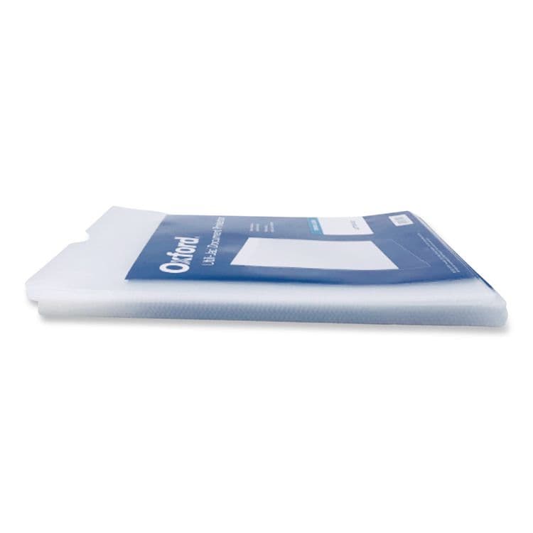 TOPS BUSINESS FORMS Utili-Jac Heavy-Duty Clear Plastic Envelope, Letter Size, 8.5 x 11, Clear, 50/Box (OXF65011) thumbnail 2