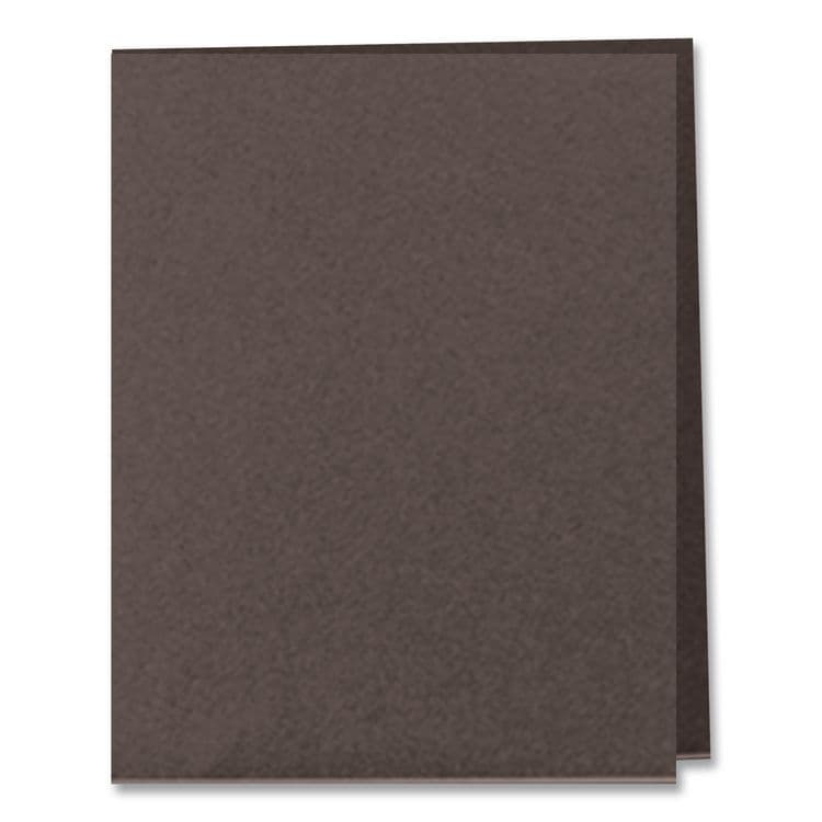 TOPS BUSINESS FORMS Tri-Fold Pocket Folder, Accommodates (150) 11 x 8.5 Sheets, Black, 20/Box (OXF59806) thumbnail 4