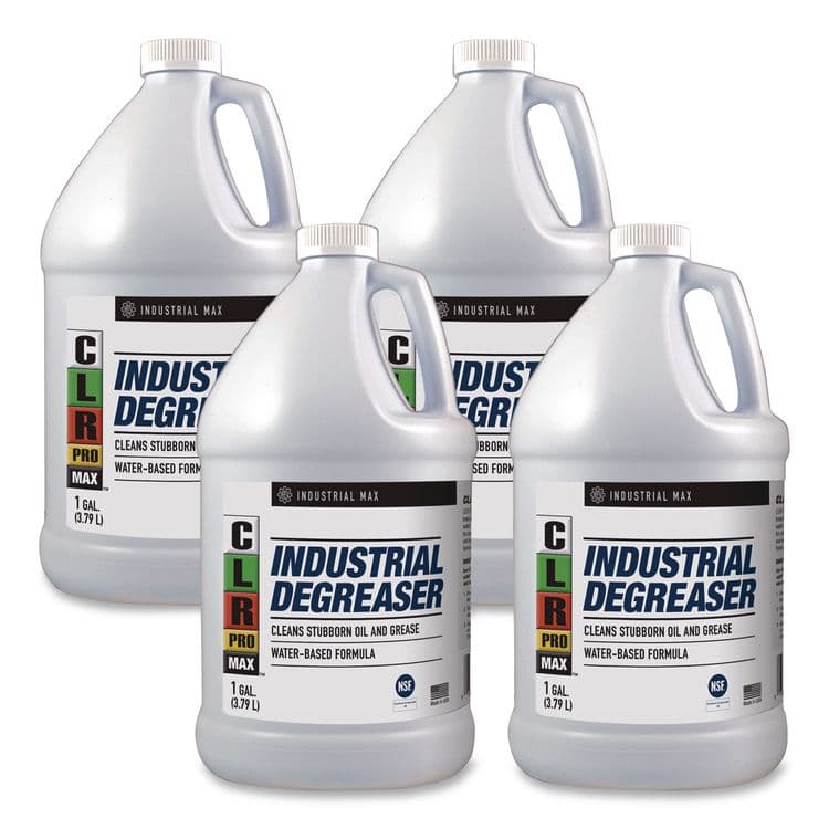 JELMAR, LLC MAX Industrial Degreaser, 1 gal Jug, 4/Carton (JELDGR4PROMCT)