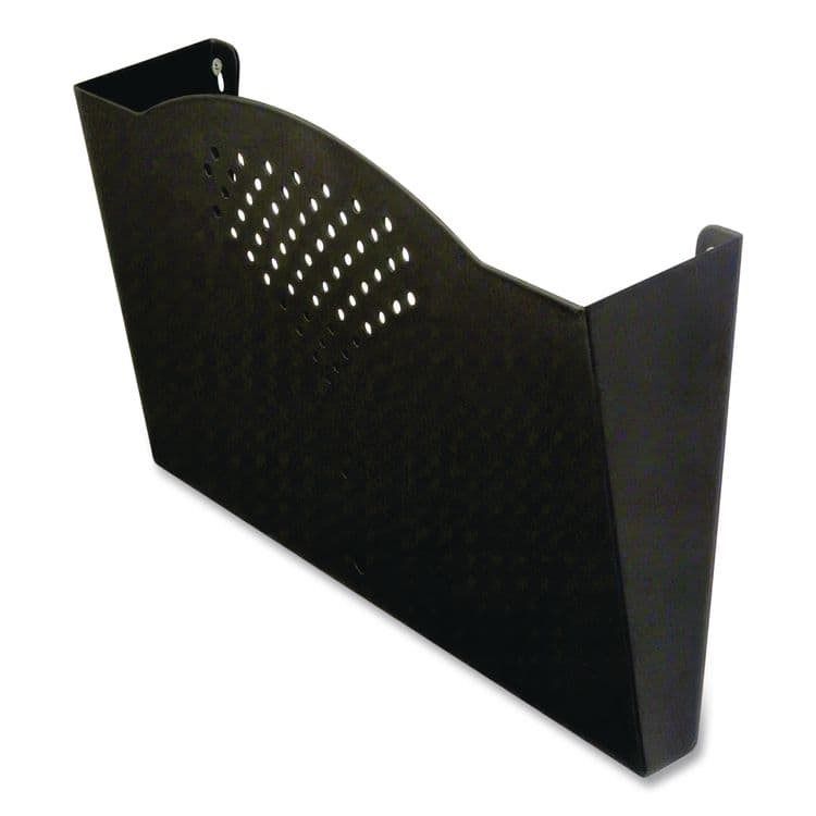 SAFCO PRODUCTS Steel Wall Pocket, Letter Size, 12" x 3" x 9", Black (SAF3170BL) thumbnail 3