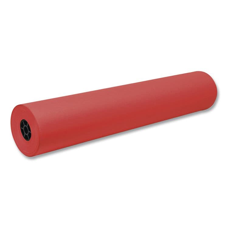 PACON CORPORATION Decorol Flame Retardant Art Rolls, 40 lb Cover Weight, 36" x 1000 ft, Cherry Red (PAC101203) thumbnail 3