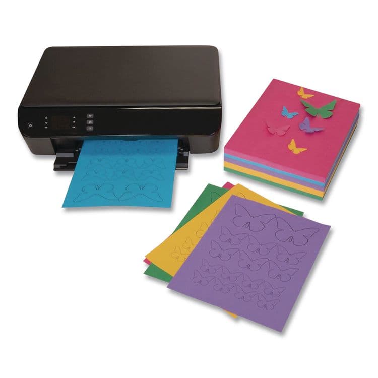 PACON CORPORATION Array Colored Bond Paper, 24 lb Bond Weight, 8.5 x 11, Assorted Designer Colors, 500/Ream (PAC101346) thumbnail 4