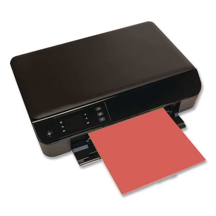 PACON CORPORATION Kaleidoscope Multipurpose Paper, 24 lb Bond Weight, 8.5 x 11, Hyper Coral Red, 500/Ream (PAC102212) thumbnail 3