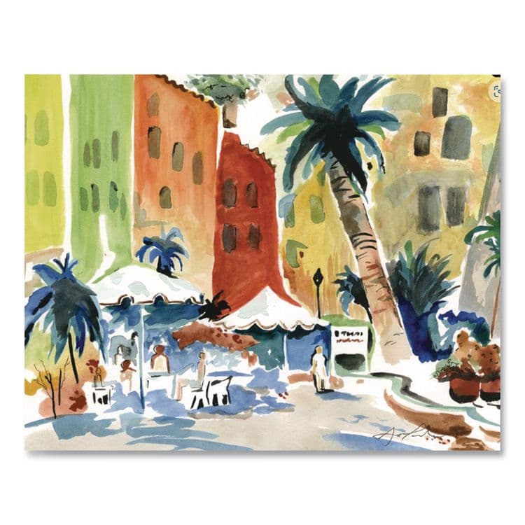 PACON CORPORATION Artist Watercolor Paper Pad, Yellow Cover, Unruled, (12) White 9 x 12 Sheets (PAC4910) thumbnail 3