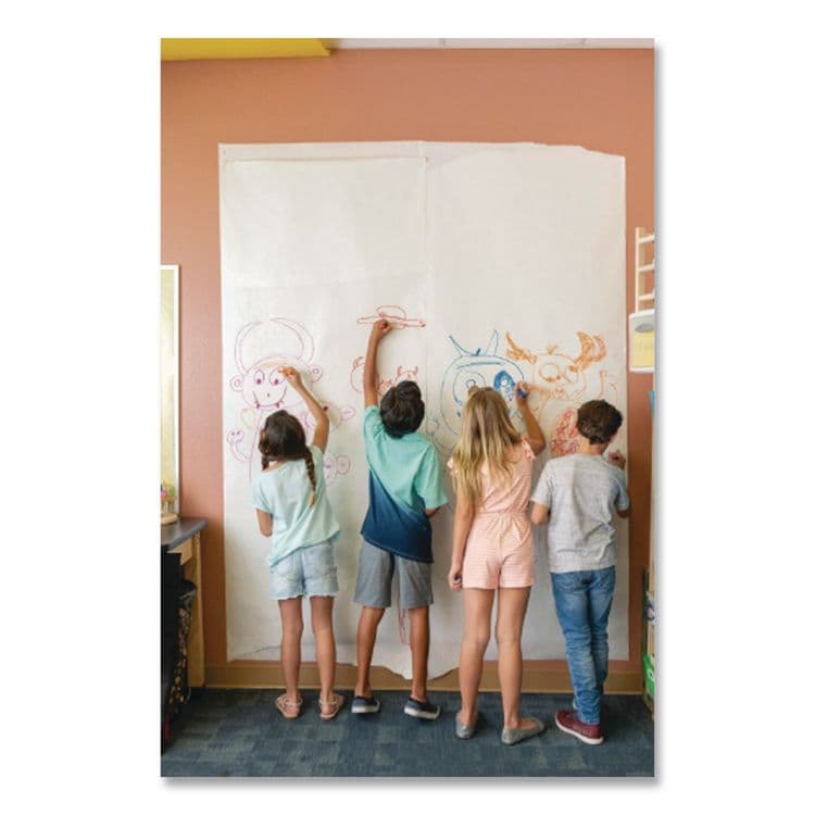 PACON CORPORATION Kraft Paper Roll, 40 lb Wrapping Weight, 36" x 1,000 ft, White (PAC5636) thumbnail 4