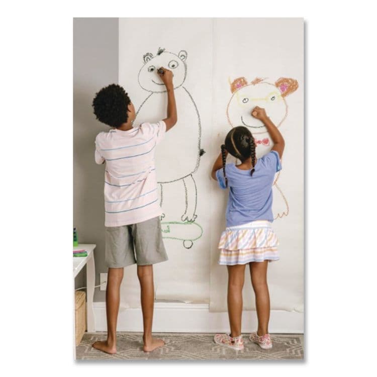 PACON CORPORATION Fadeless Paper Roll, 50 lb Bond Weight, 48" x 50 ft, White (PAC57015) thumbnail 3