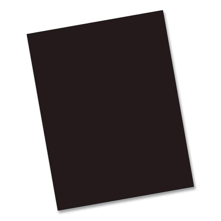 PACON CORPORATION Array Card Stock, 65 lb Cover Weight, 8.5 x 11, Black, 100/Pack (PAC101187) thumbnail 2