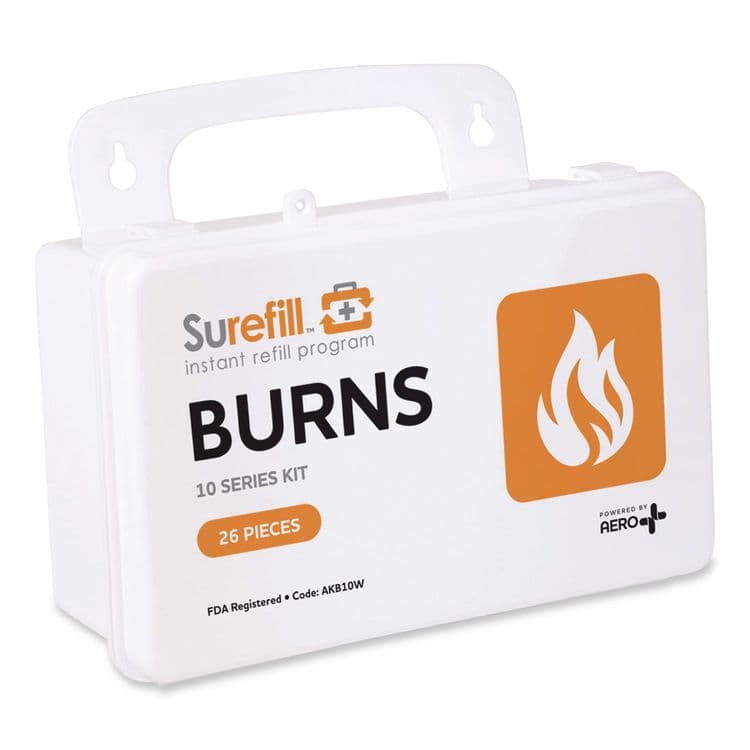 AERO HEALTHCARE 10 Series Burn Kit, 26 Pieces, Plastic Case (AOHAKB10W) thumbnail 3