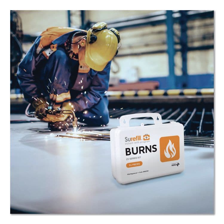 AERO HEALTHCARE 25 Series Burn Kit, 51 Pieces, Plastic Case (AOHAKB25W) thumbnail 4