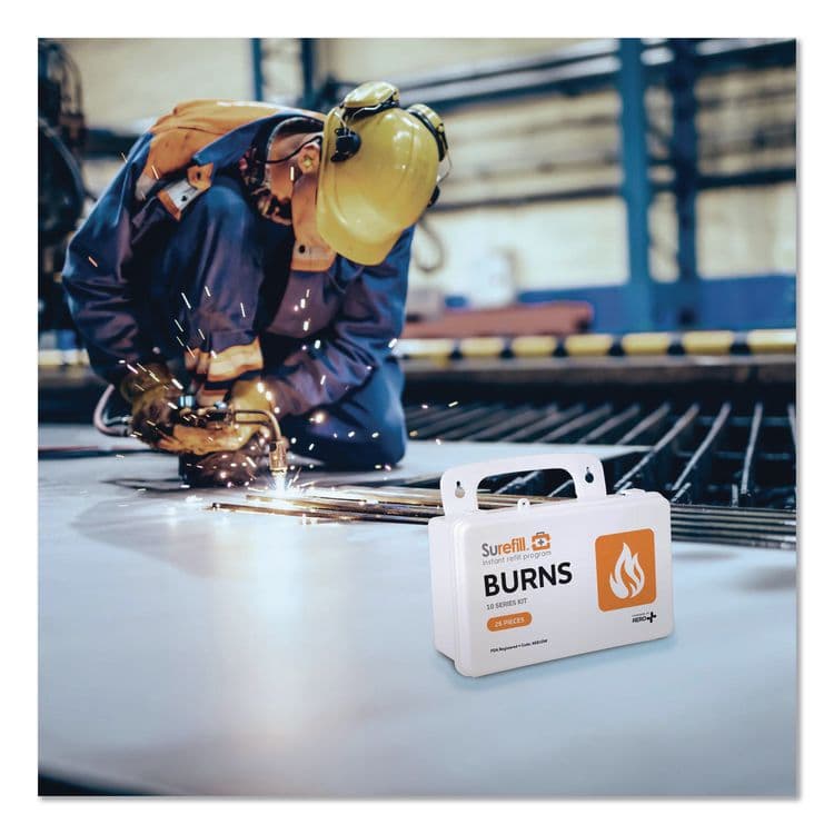 AERO HEALTHCARE 10 Series Burn Kit, 26 Pieces, Plastic Case (AOHAKB10W) thumbnail 4