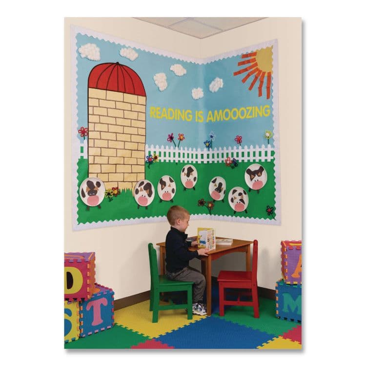 PACON CORPORATION Fadeless Paper Roll, 50 lb Bond Weight, 48" x 50 ft, Tan (PAC57865) thumbnail 4