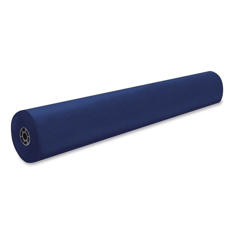 PACON CORPORATION Rainbow Duo-Finish Colored Kraft Paper, 35 lb Wrapping Weight, 36" x 1,000 ft, Dark Blue (PAC63180) thumbnail 2