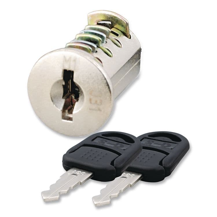 ALERA Core Removable Lock and Key Set, Silver, 2 Keys (ALEVA501111) thumbnail 4