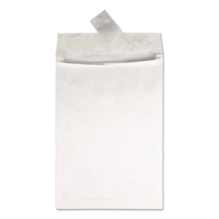 QUALITY PARK PRODUCTS 14 lb Tyvek Open End Expansion Mailer Value Pack, #15 1/2, Flip-Stik Flap, Redi-Strip Closure, 12 x 16, White, 100/Carton (QUAR4520) thumbnail 3
