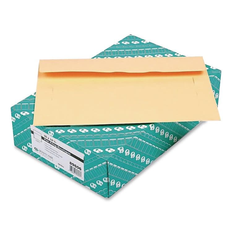 QUALITY PARK PRODUCTS Filing Envelopes, Legal Size, Cameo Buff, 100/Box (QUA89606) thumbnail 4