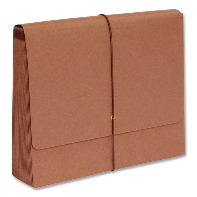 TOPS BUSINESS FORMS All Purpose Expanding File, 2" Expansion, 21 Sections, Elastic Cord Closure, 2/5-Cut Tabs, Letter Size, Red Fiber (PFX01365) thumbnail 2