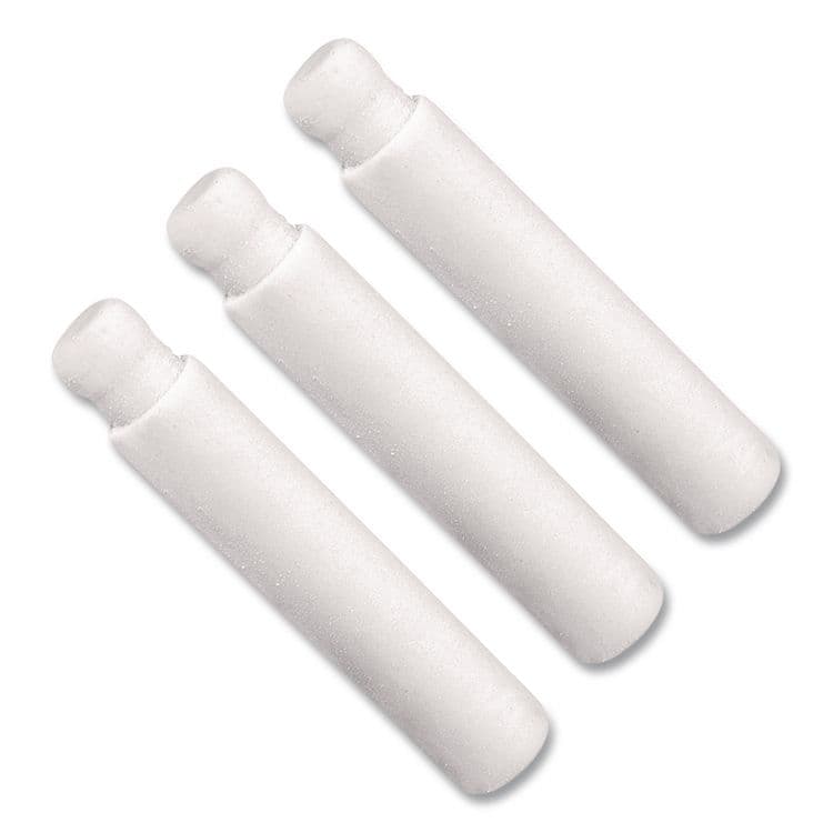 PENTEL OF AMERICA Eraser Refills for Pentel Side FX and Twist-Erase Pencils, Cylindrical Rod, White, 3/Tube (PENE10) thumbnail 4