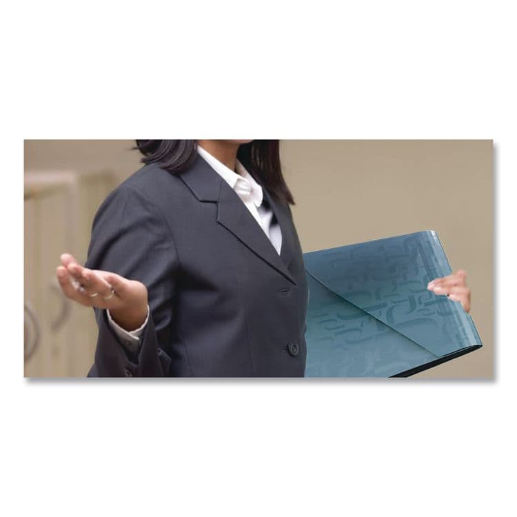 TOPS BUSINESS FORMS Expanding Poly Files, 3.5" Expansion, 7 Sections, Hook/Loop Closure, 1/6-Cut Tabs, Letter Size, Blue (PFX01158) thumbnail 2