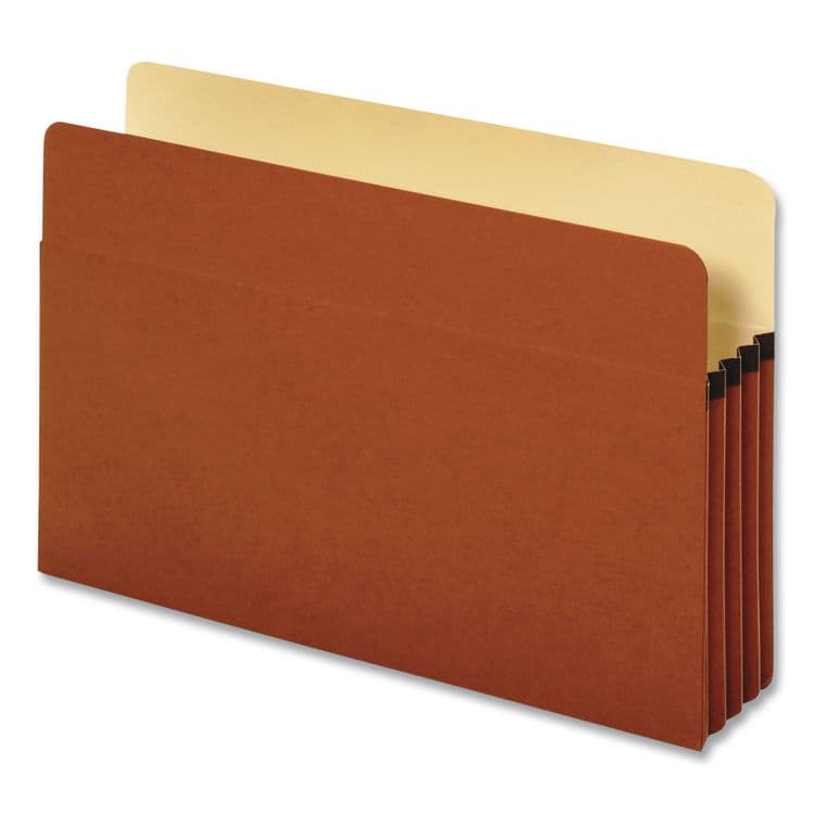 TOPS BUSINESS FORMS Standard Expanding File Pockets, 3.5" Expansion, Legal Size, Redrope, 25/Box (PFX1526EOX) thumbnail 2
