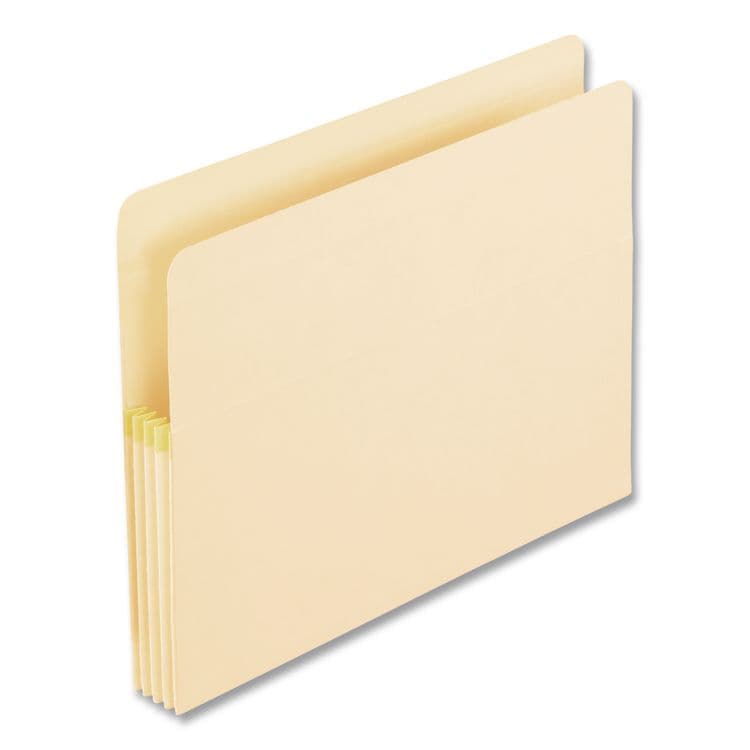 TOPS BUSINESS FORMS Convertible End Tab File Pockets, 3.5" Expansion, Letter Size, Manila, 25/Box (PFX12832) thumbnail 2