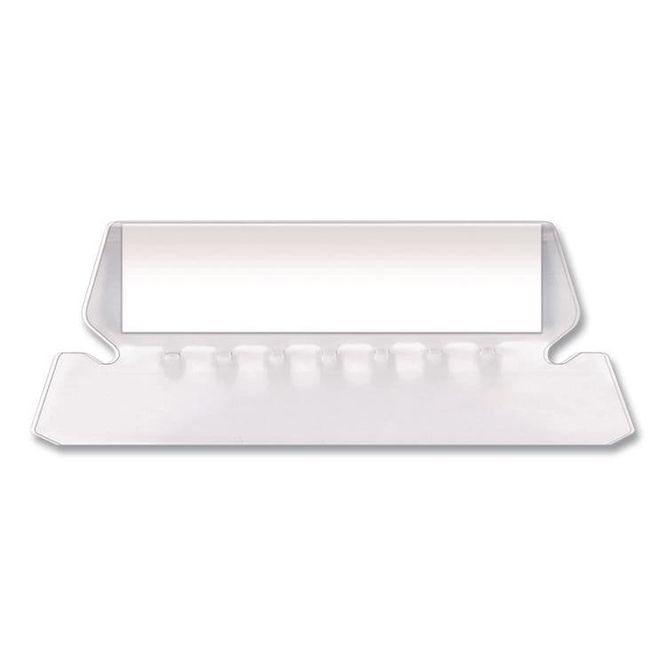 TOPS BUSINESS FORMS Transparent Colored Tabs For Hanging File Folders, 1/5-Cut, Clear, 2" Wide, 25/Pack (PFX42CR) thumbnail 4