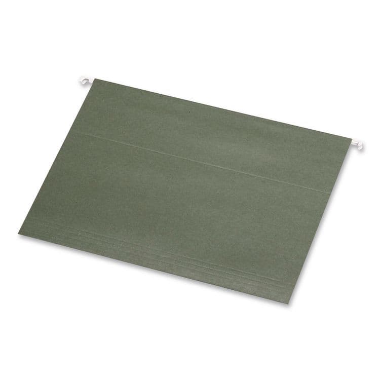 TOPS BUSINESS FORMS Reinforced Hanging File Folders, Legal Size, Straight Tabs, Standard Green, 25/Box (PFX4153) thumbnail 3