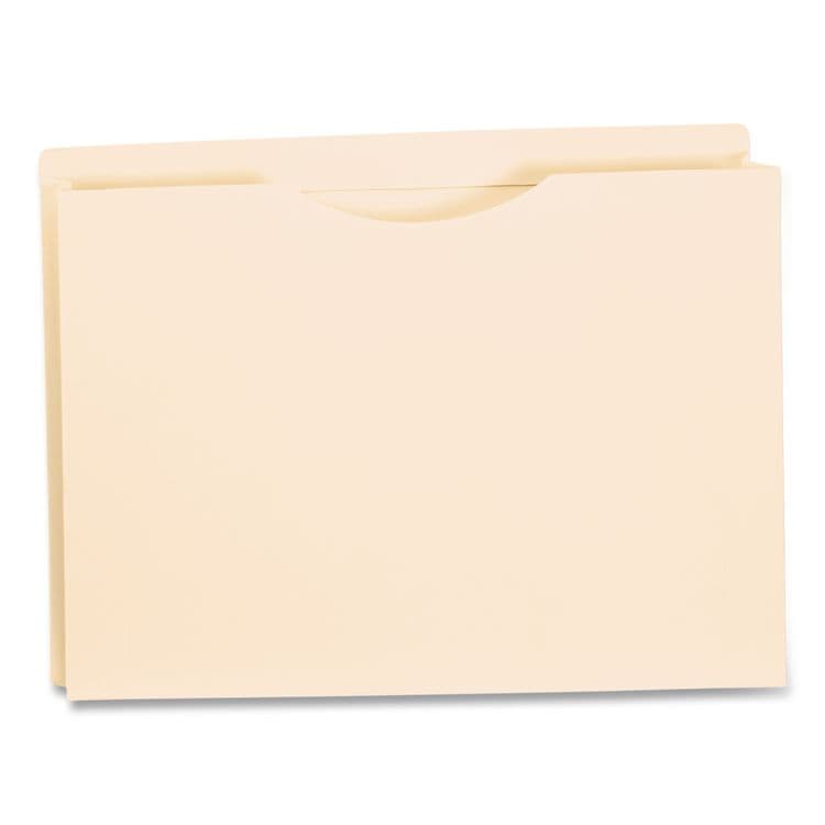 TOPS BUSINESS FORMS Manila Reinforced File Jackets, 2-Ply Straight Tab, Letter-Size, Manila, 50/Box (PFX22100) thumbnail 3