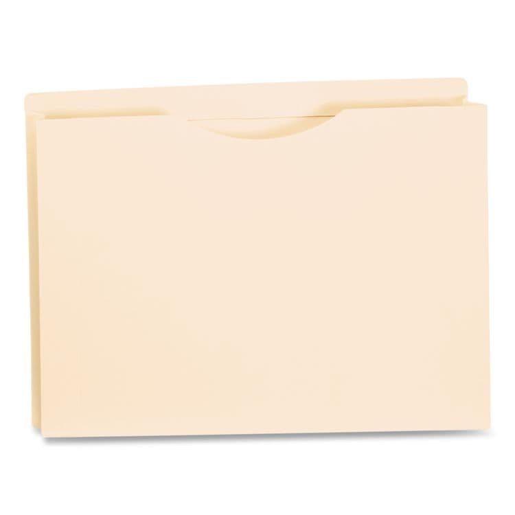 TOPS BUSINESS FORMS Manila Reinforced File Jackets, 2 Ply Straight Tab, Letter-Size, Manila, 50/Box (PFX22150) thumbnail 3