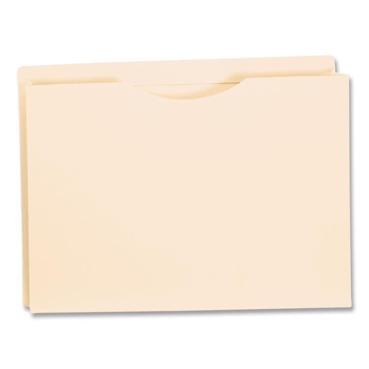 TOPS BUSINESS FORMS Manila Reinforced File Jackets, 2-Ply Straight Tab, Letter Size, Manila, 50/Box (PFX22200) thumbnail 3