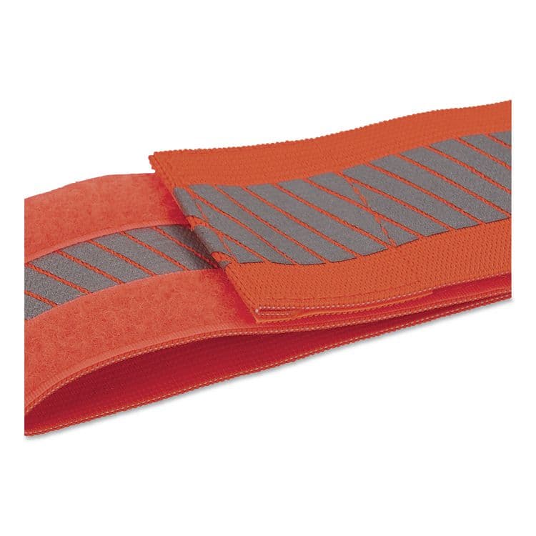 TENACIOUS HOLDINGS, . GloWear 8100 Hi-Vis Arm/Leg Band with Hook and Loop, Small/Medium, Orange, 2/Pack (EGO29021) thumbnail 4