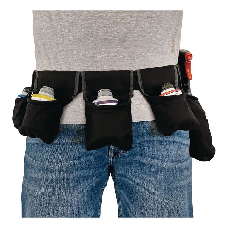 SC JOHNSON TruShot 2.0 Belt, 43" to 44" Waist x 46" Long, Nylon Belt, Hook-and-Loop Fastener, Black (SJNTSBELT) thumbnail 3
