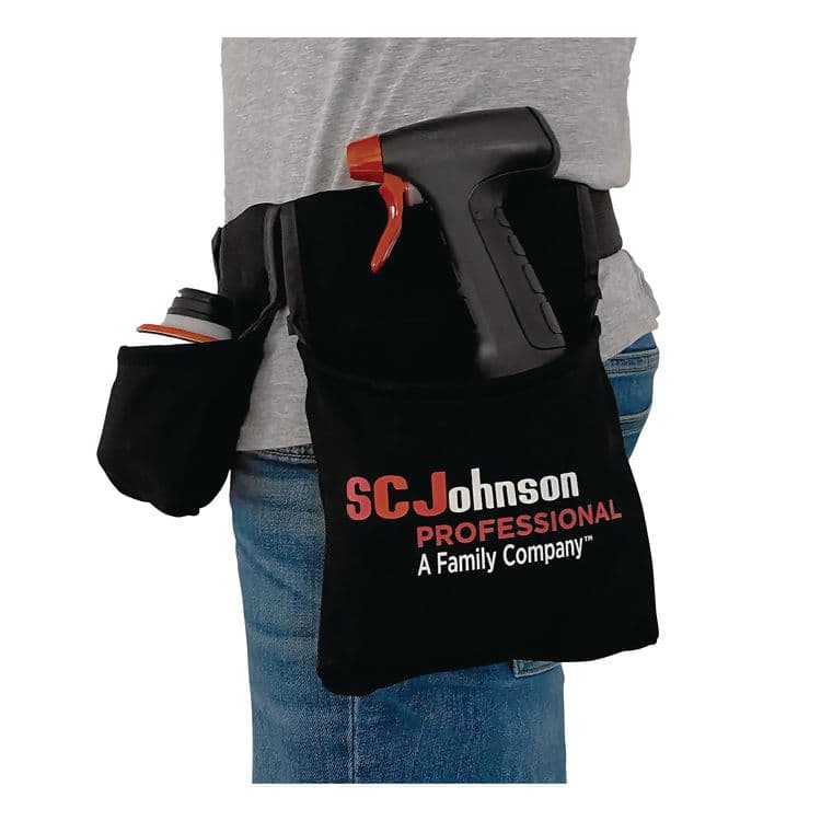SC JOHNSON TruShot 2.0 Belt, 43" to 44" Waist x 46" Long, Nylon Belt, Hook-and-Loop Fastener, Black (SJNTSBELT) thumbnail 2