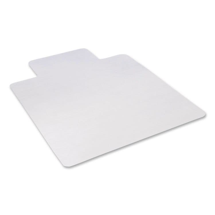 ALERA Non-Studded Chair Mat for Hard Floors, Rectangular with Lip, Straight Edges, 36" x 48", Clear (ALEMAT3648HFL) thumbnail 2