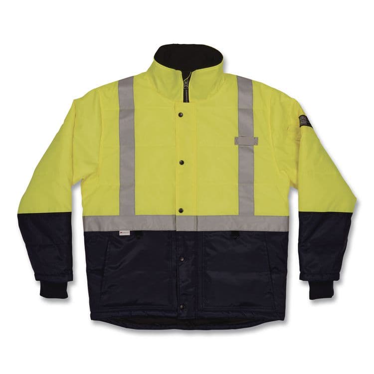 TENACIOUS HOLDINGS, . N-Ferno 6478 Class 2 Hi-Vis Freezer Jacket, 2X-Large, Lime (EGO41276)