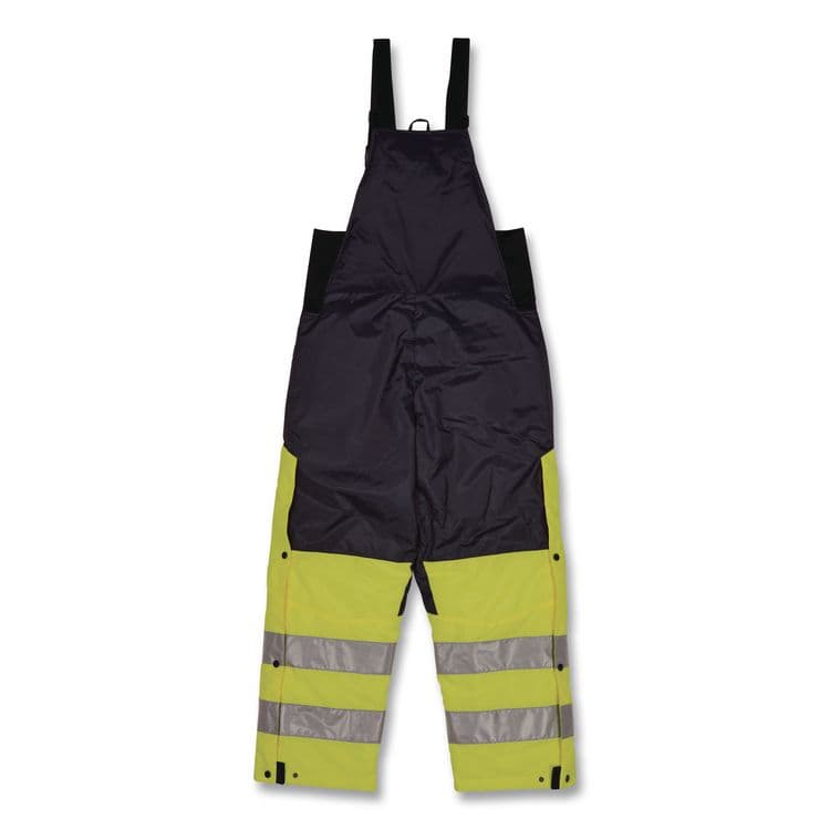 TENACIOUS HOLDINGS, . N-Ferno 6479 Hi-Vis Freezer Bib Overalls, X-Large, Lime (EGO41285) thumbnail 4