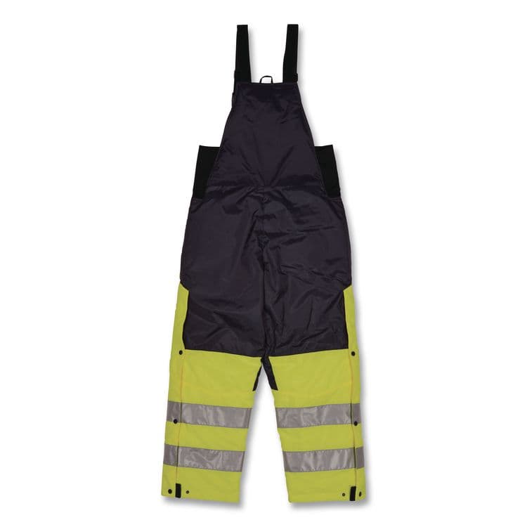 TENACIOUS HOLDINGS, . N-Ferno 6479 Hi-Vis Freezer Bib Overalls, 2X-Large, Lime (EGO41286) thumbnail 4
