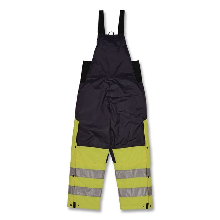 TENACIOUS HOLDINGS, . N-Ferno 6479 Hi-Vis Freezer Bib Overalls, 5X-Large, Lime (EGO41289) thumbnail 4