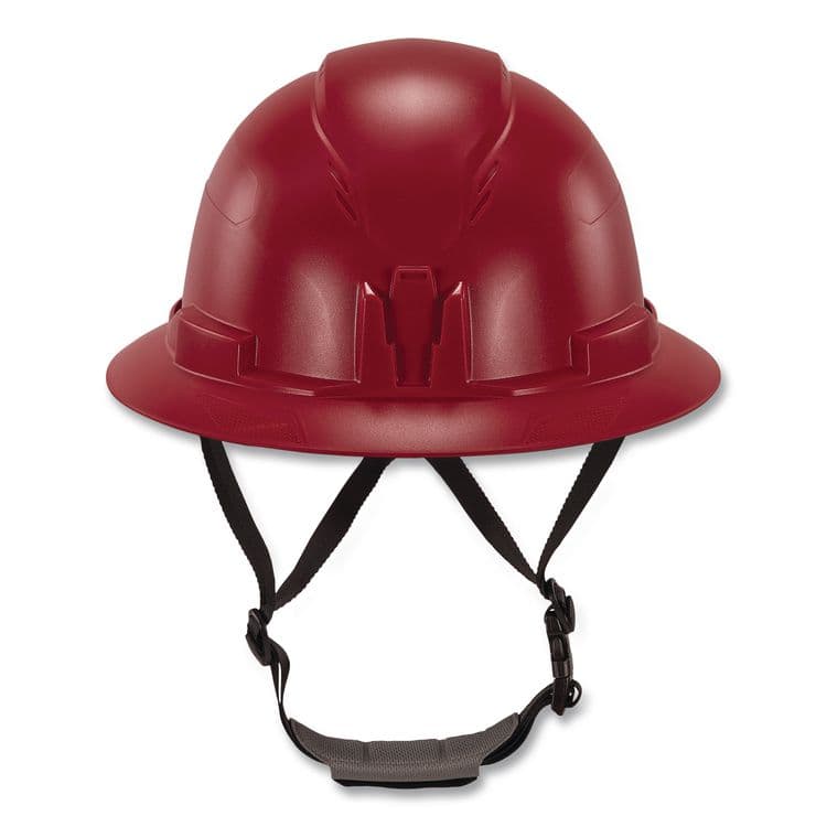 TENACIOUS HOLDINGS, . Skullerz 8963 Full Brim Class E Safety Helmet, 6-Point Rachet Suspension, Full Brim, Red (EGO60544) thumbnail 3