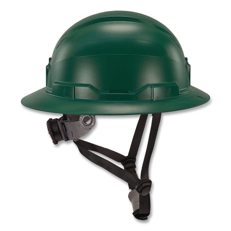 TENACIOUS HOLDINGS, . Skullerz 8963 Full Brim Class E Safety Helmet, 6-Point Rachet Suspension, Full Brim, Green (EGO60545) thumbnail 4