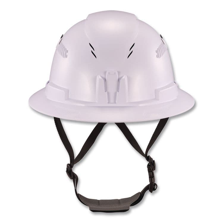 TENACIOUS HOLDINGS, . Skullerz 8964 Full Brim Class C Safety Helmet, 6-Point Ratchet Suspension, White (EGO60560) thumbnail 3