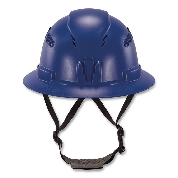 TENACIOUS HOLDINGS, . Skullerz 8964 Full Brim Class C Safety Helmet, 6-Point Ratchet Suspension, Blue (EGO60563) thumbnail 3