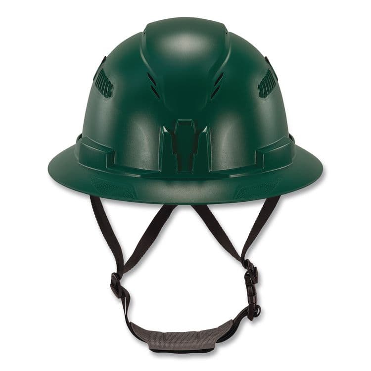 TENACIOUS HOLDINGS, . Skullerz 8964 Full Brim Class C Safety Helmet, 6-Point Ratchet Suspension, Green (EGO60565) thumbnail 3