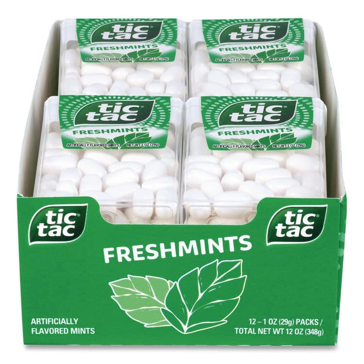 FERRERO USA Freshmints, Peppermint, 1 oz Pack, 12 Packs/Carton (GRR22002648) thumbnail 3