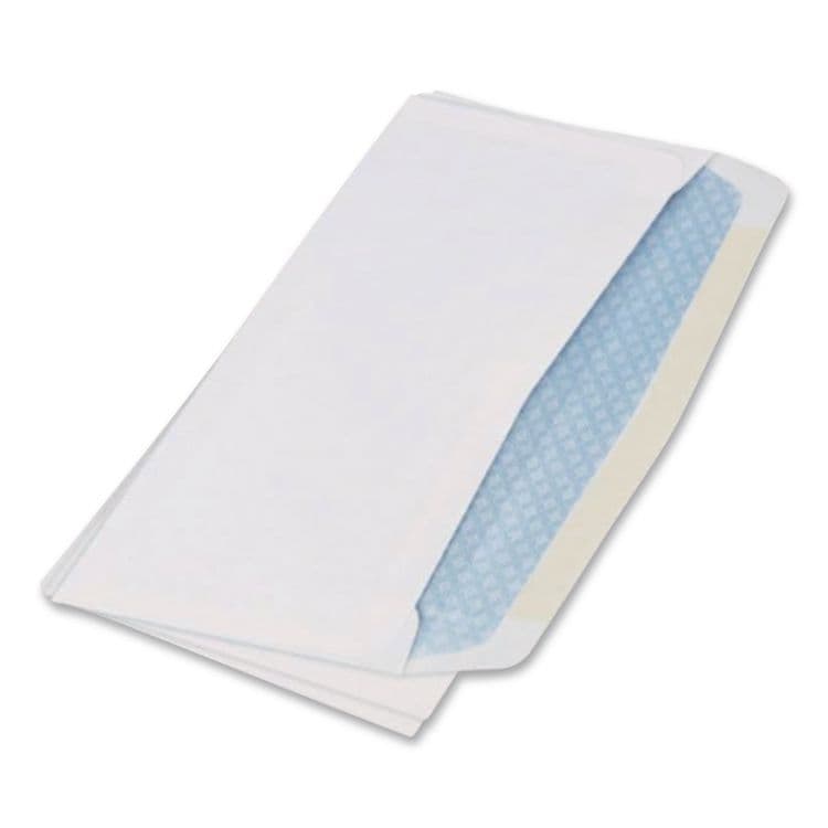 QUALITY PARK PRODUCTS Security Tint Business Envelope, #6 3/4, Commercial Flap, Gummed Closure, 3.63 x 6.5, White, 500/Box (QUA10412) thumbnail 4