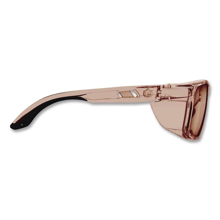 TENACIOUS HOLDINGS, . Skullerz SIXTEN Anti-Scratch Anti-Fog Safety Glasses with Side Shields, Tan Full Frame, Polarized Mirrored Bronze Dual Lens (EGO58241) thumbnail 4