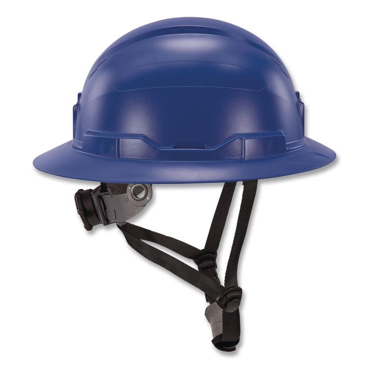TENACIOUS HOLDINGS, . Skullerz 8963 Full Brim Class E Safety Helmet, 6-Point Rachet Suspension, Full Brim, Blue (EGO60543) thumbnail 4
